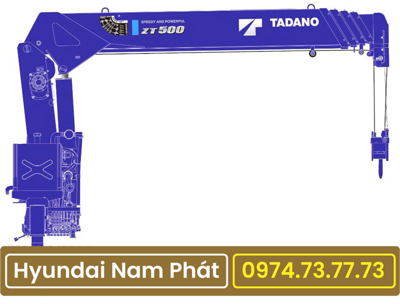 Cẩu 5 Tấn Tadano TM-ZT504
